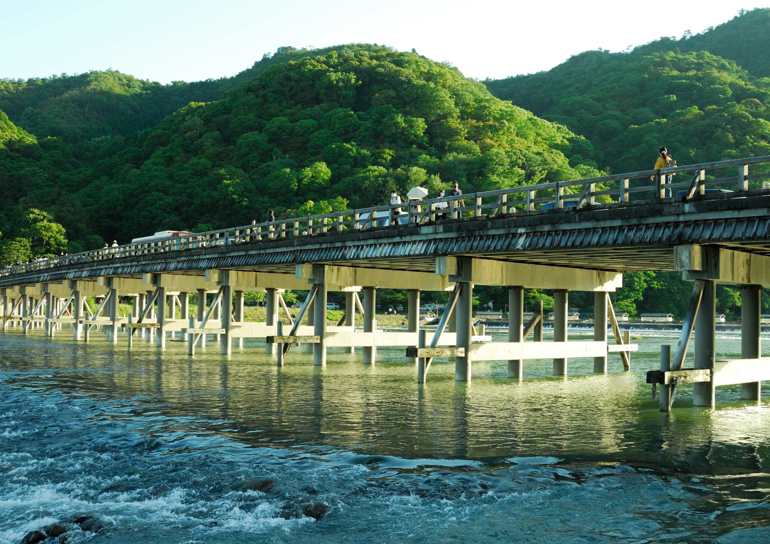 その1：渡月橋 のあとがき | Unfinished Kyoto | 渡月橋 の見所を 